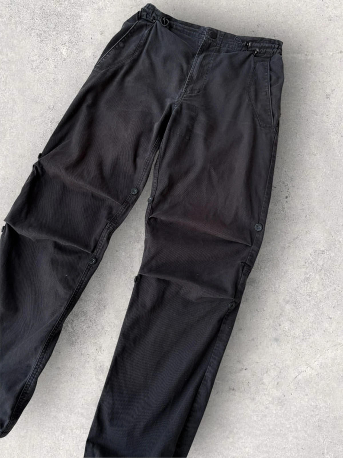 Maharishi Embroidered Ninja Trousers Black Size M