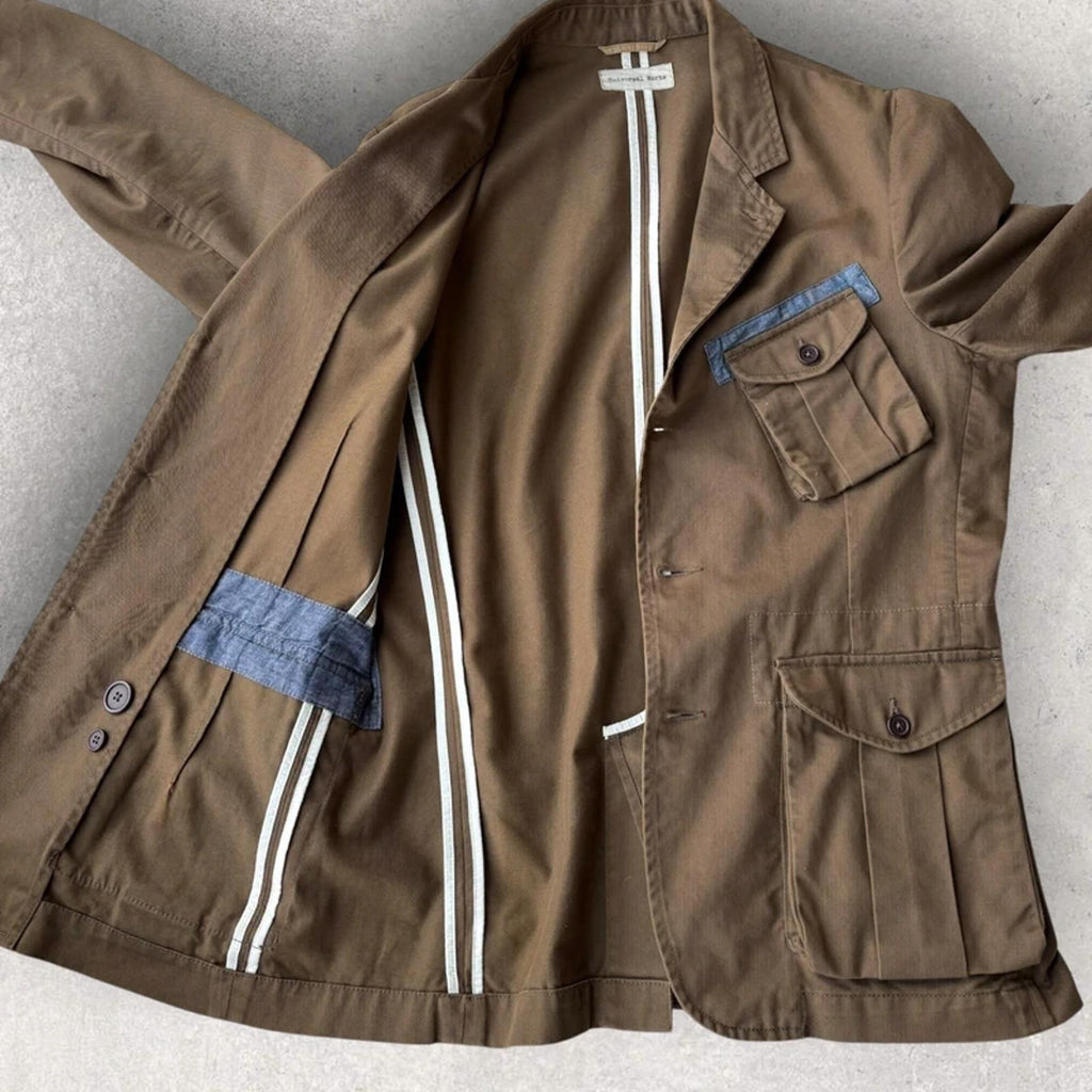 Universal Works Bakers Utility Jacket Brown S