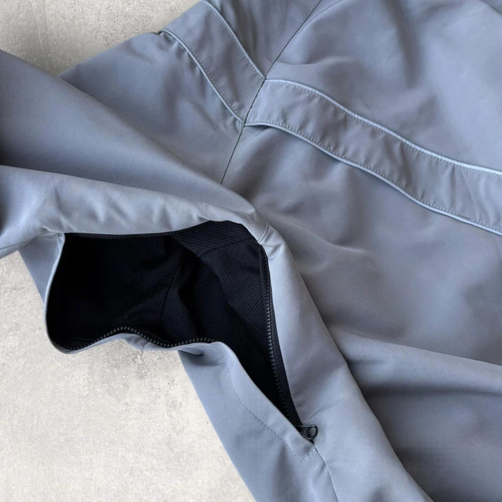 Uniform Bridge Boxy Track Jacket Ash Grey M