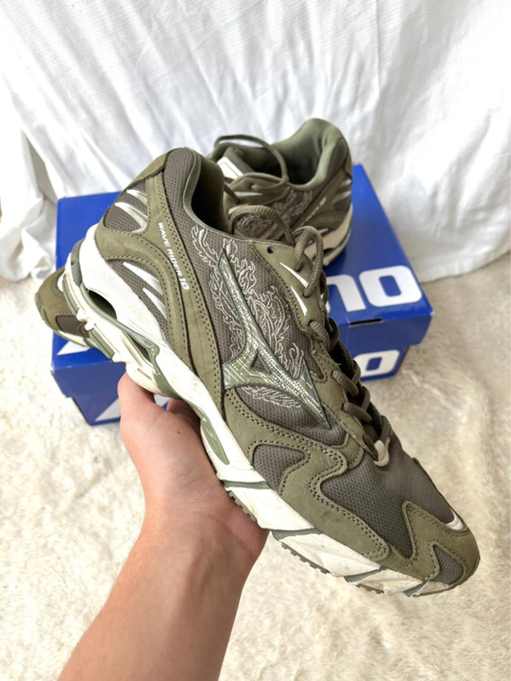 Mizuno X Maharishi Wave Rider 10 UK 9.5