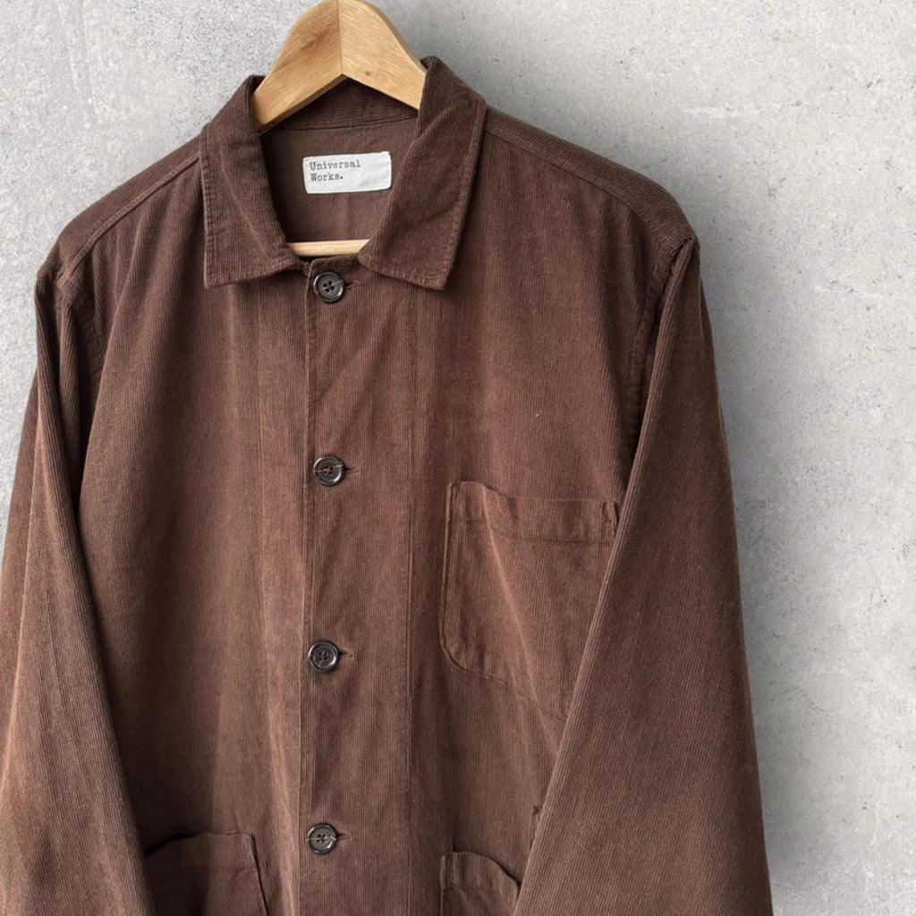 Universal Works Bakers Utility OverShirt Brown M