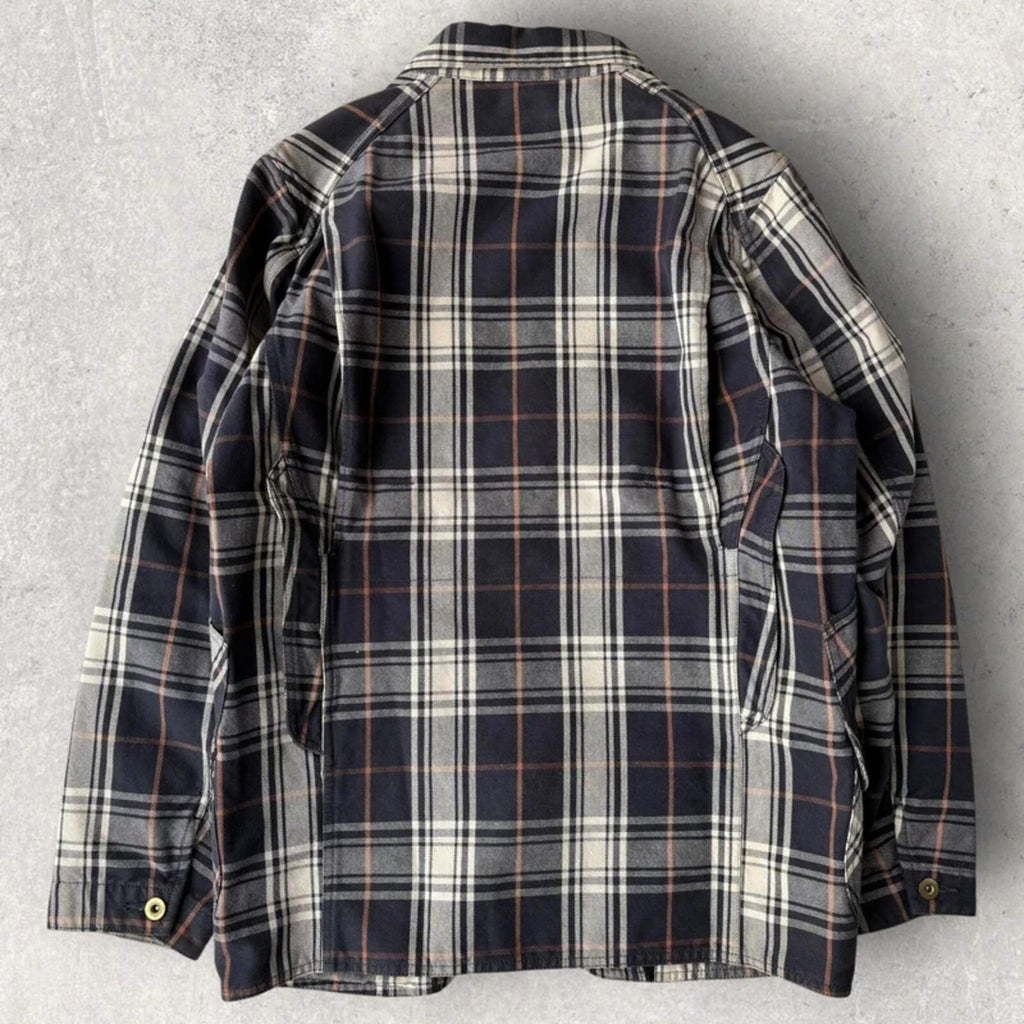 Norbit By Hiroshi Nozawa Utility Check Overshirt M