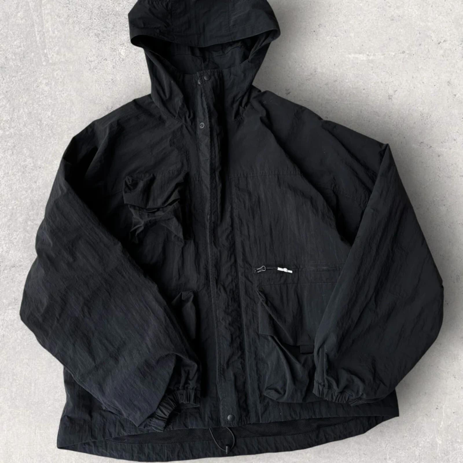 Uniform Bridge Tech Utility Parka Black L