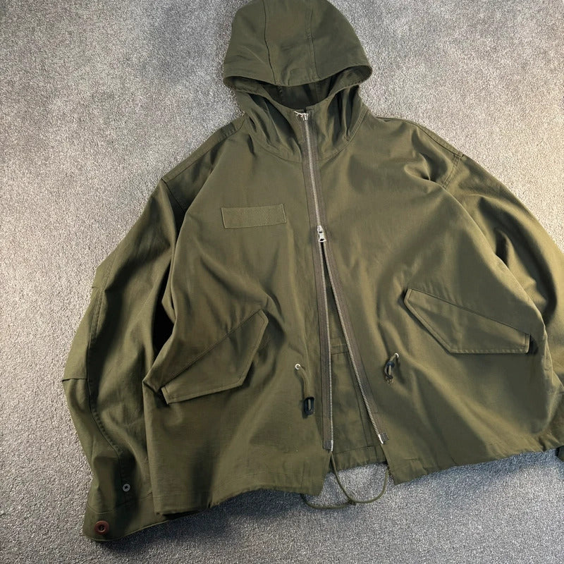 Uniform Bridge Cotton Field Windbreaker Olive M