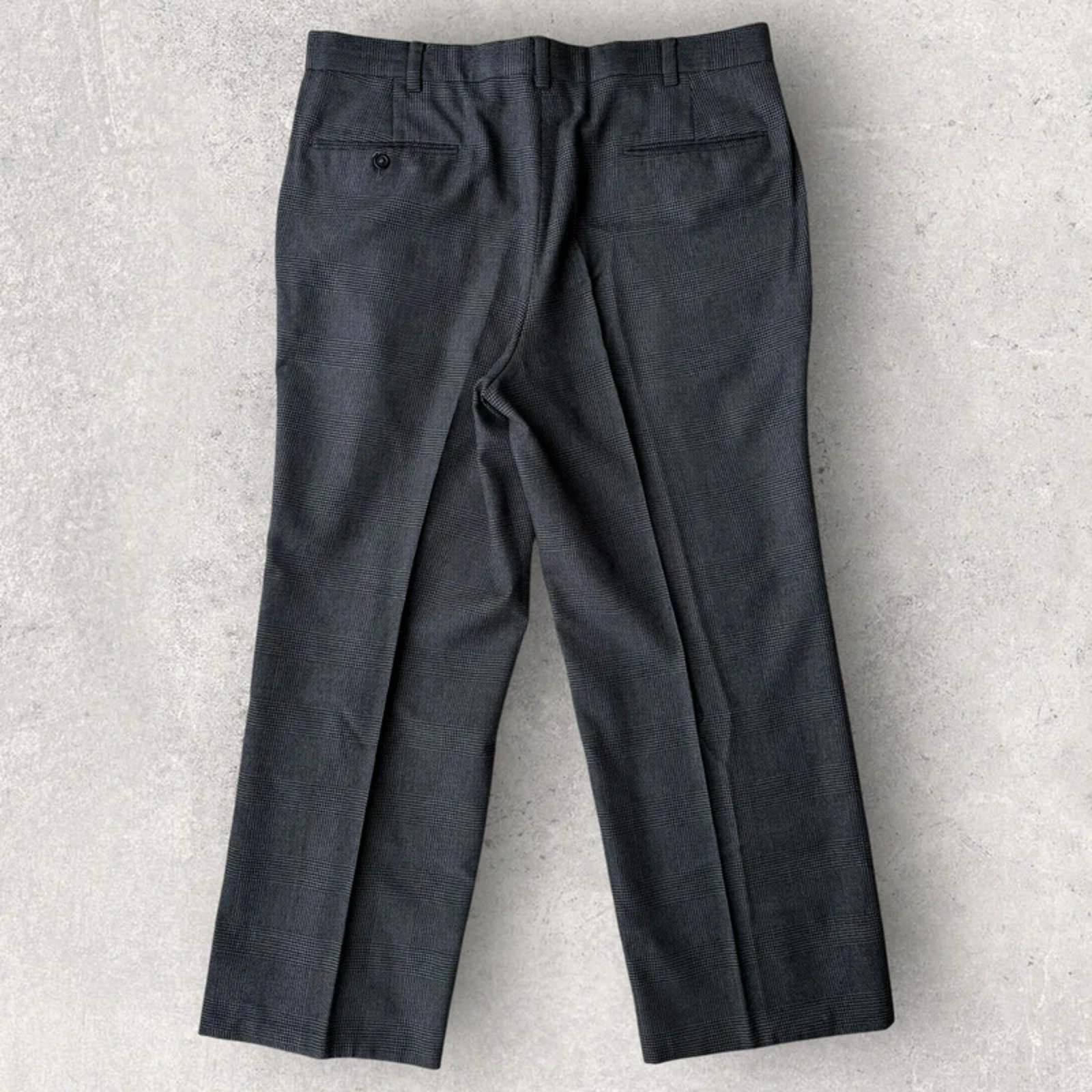 J.Press Japan Pleated Cropped Trouser Grey W33 Japan Import Tailored