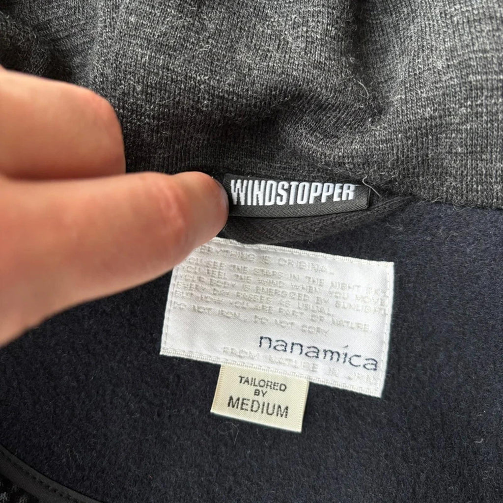 Nanamica Japan Windstopper Duffle Coat Navy M
