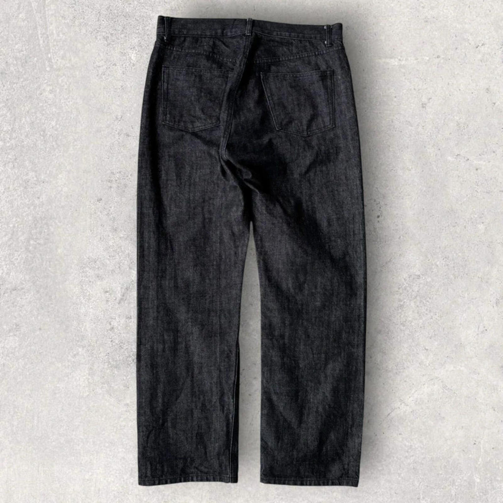 Uniform Bridge Straight Denim Jean Black W32