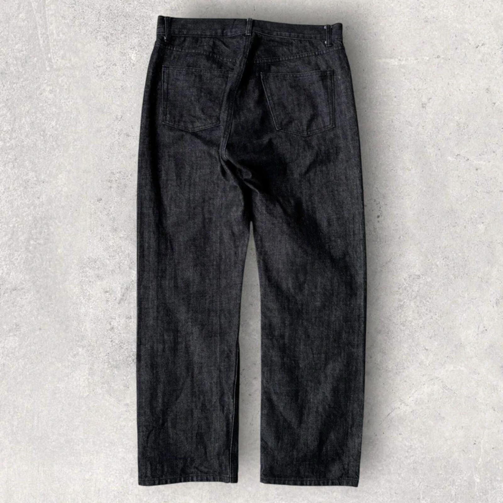 Uniform Bridge Straight Denim Jean Black W32
