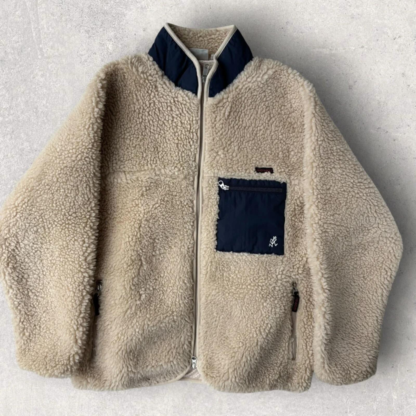 Gramicci Sherpa Fleece Jacket Cream L