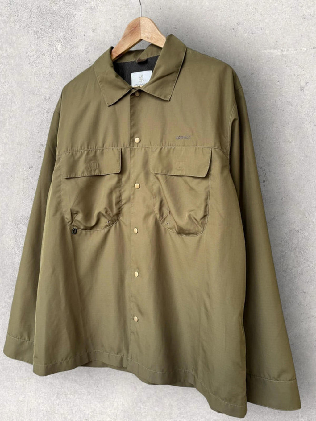 Gramicci Nylon Overshirt Khaki Size L