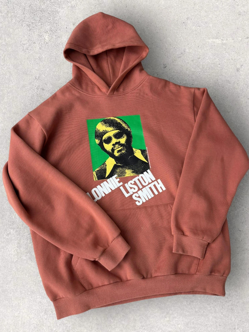 Butter Goods x Lonnie Liston Smith ‘Expansions’ Hoodie Coral Size XL