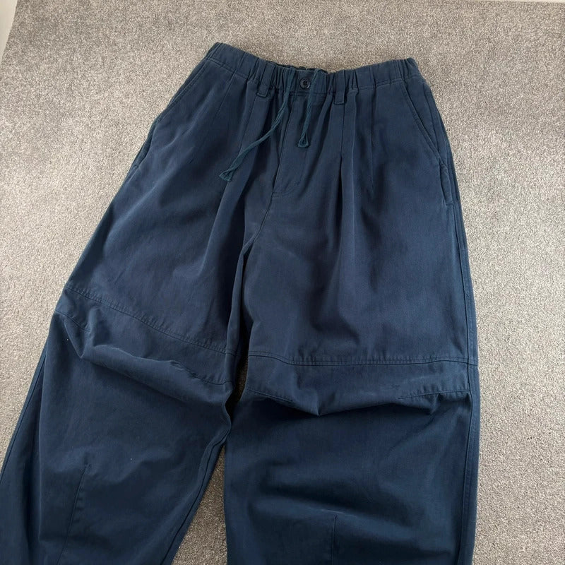 Anglan Twill Balloon Pant Navy L