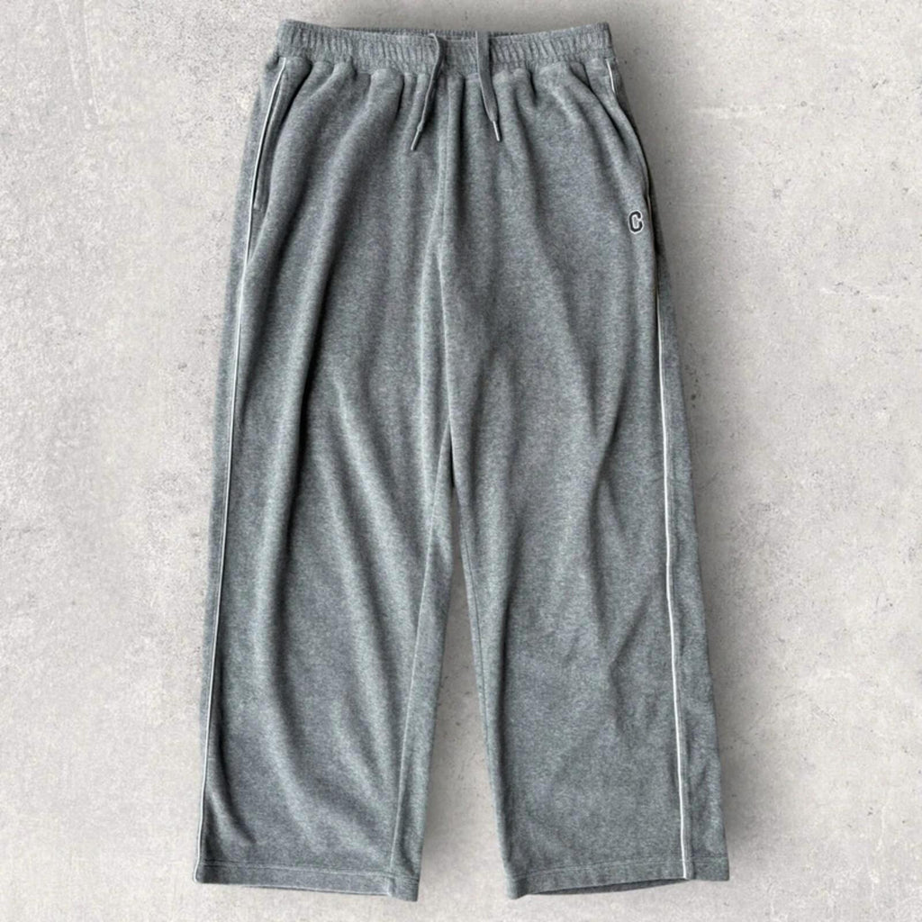 Covernat Baggy Wide Korean Joggers Grey L