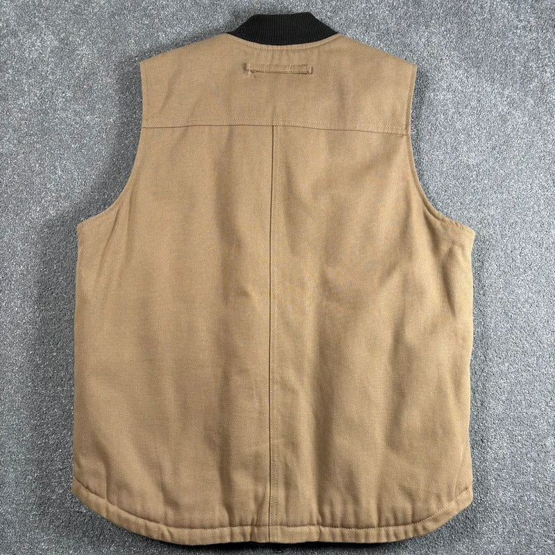 Frizmworks Utility Workwear Gilet Beige L