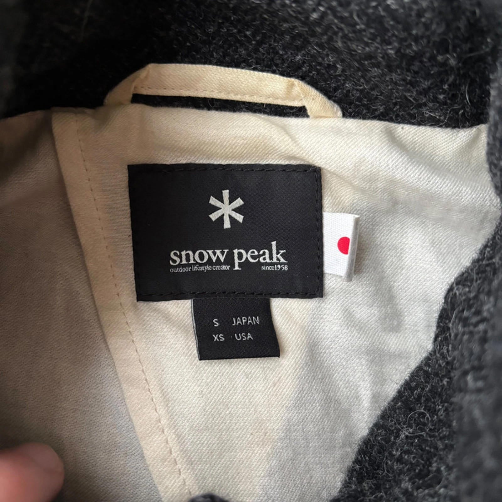 Snow Peak Wool Utility Jacket – Grey – S