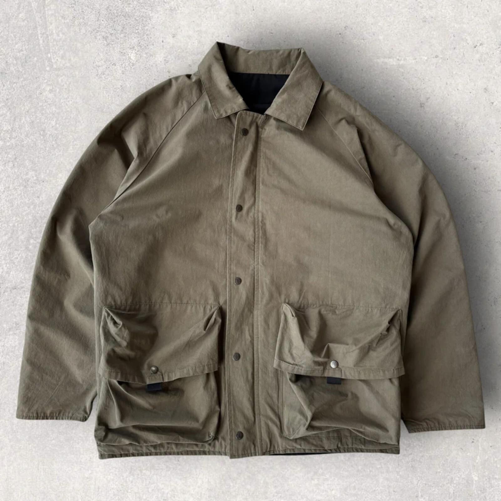 Uniform Bridge Reversible Field Jacket Khaki Black M