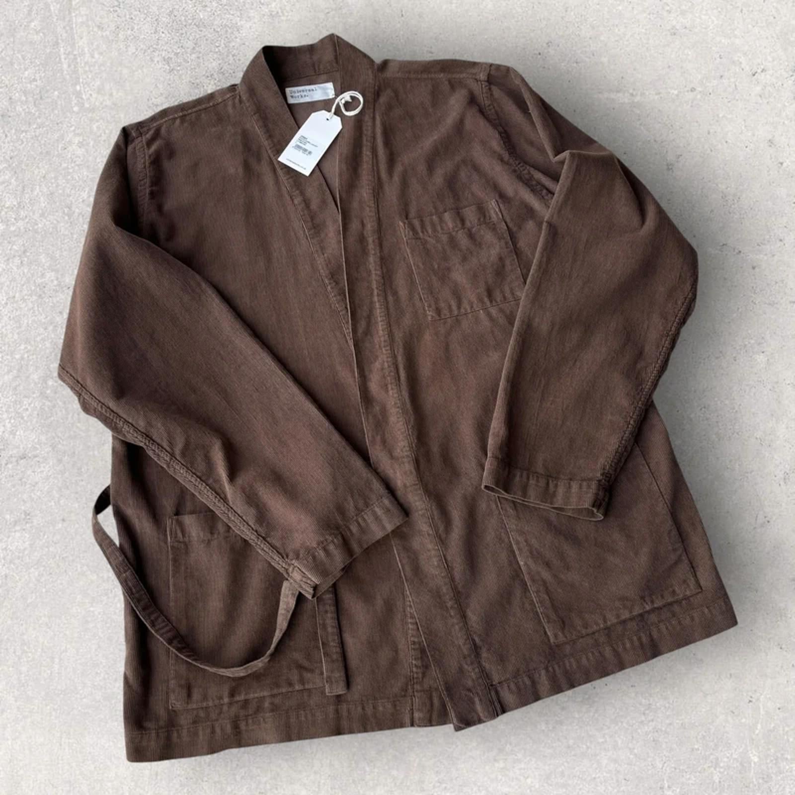 BNWT Universal Works Kyoto Work Jacket Brown Cord L
