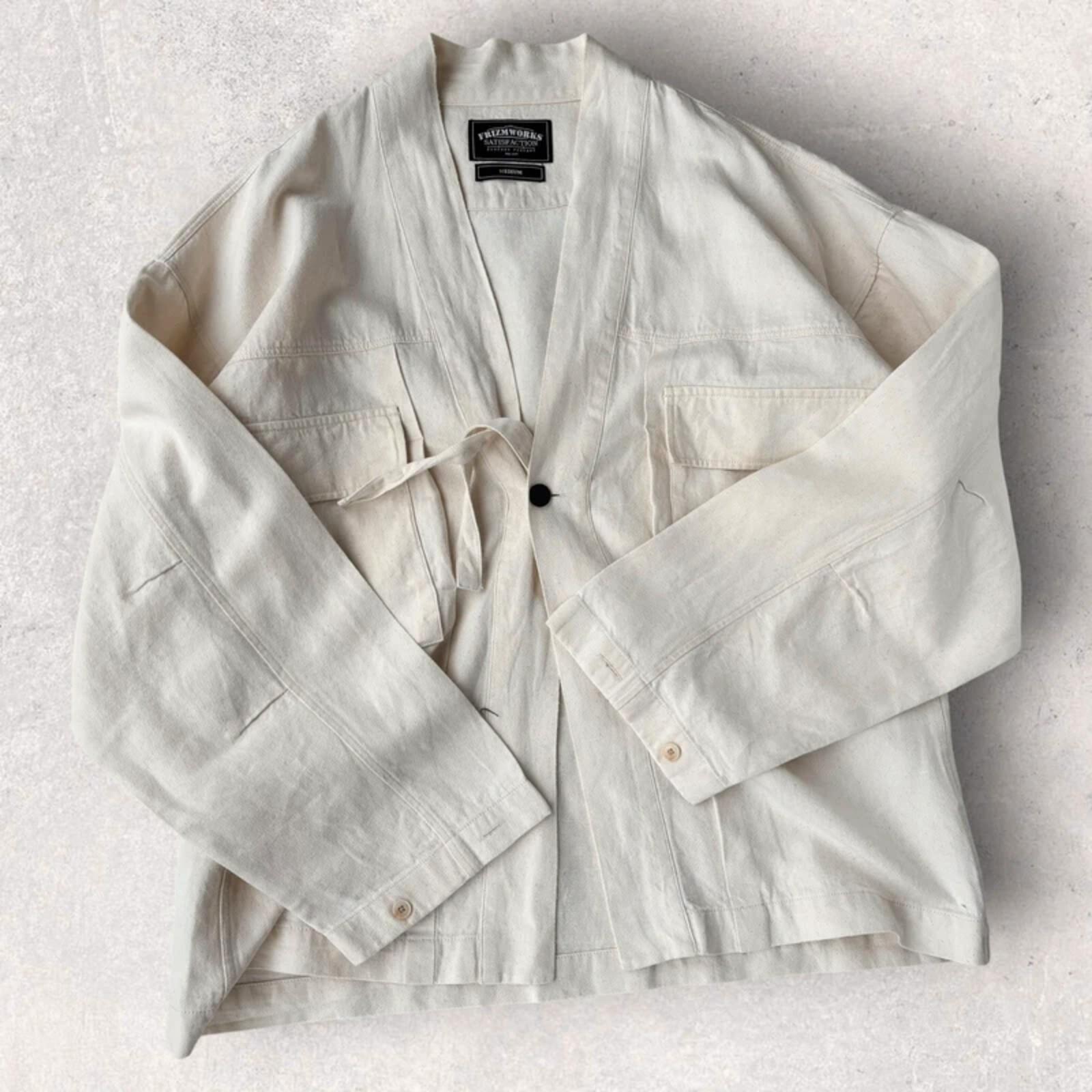 Frizmworks Linen Durumagi Jacket Natural M