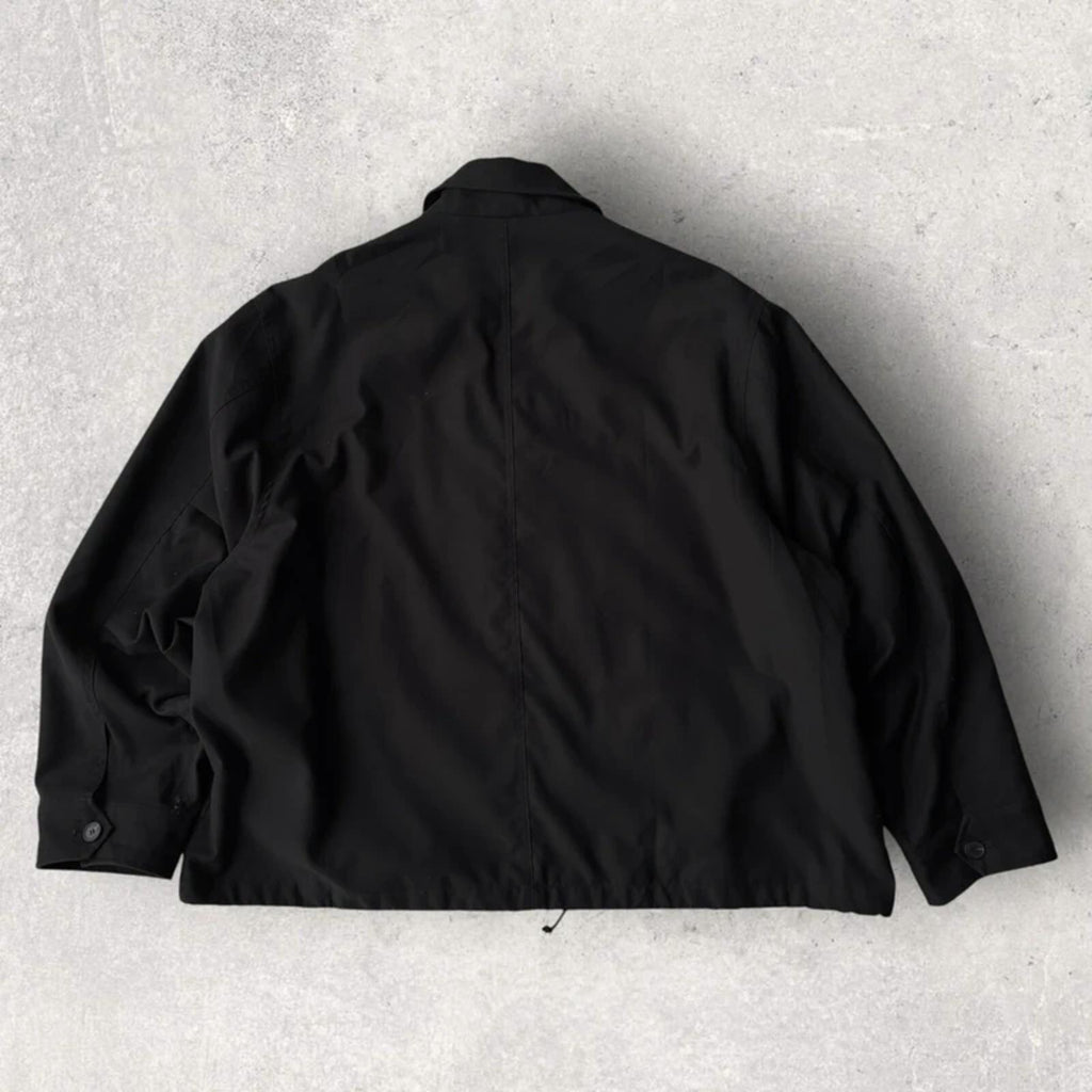 Uniform Bridge Cropped Boxy Harrington Black XL