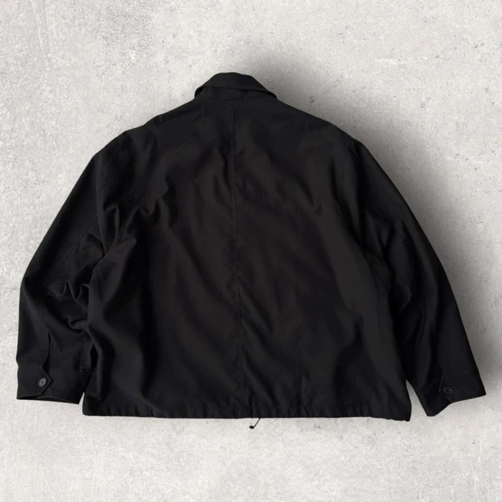 Uniform Bridge Cropped Boxy Harrington Black XL