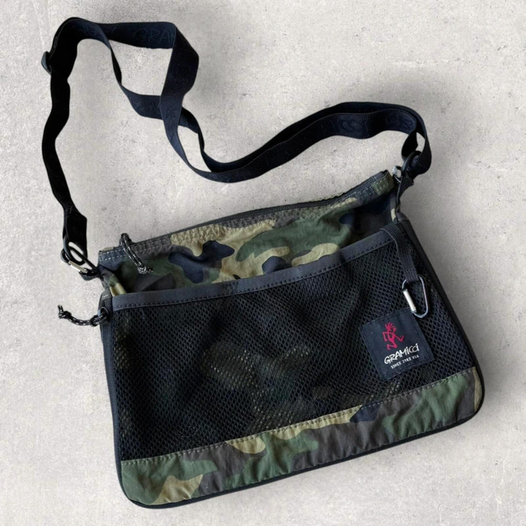 Gramicci Adjustable Sacoche Bag Camo Gorpcore