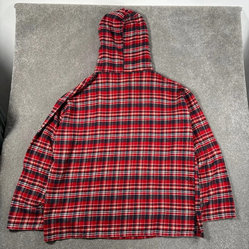 South2 West8 Plaid Mexican Parka Red XXL