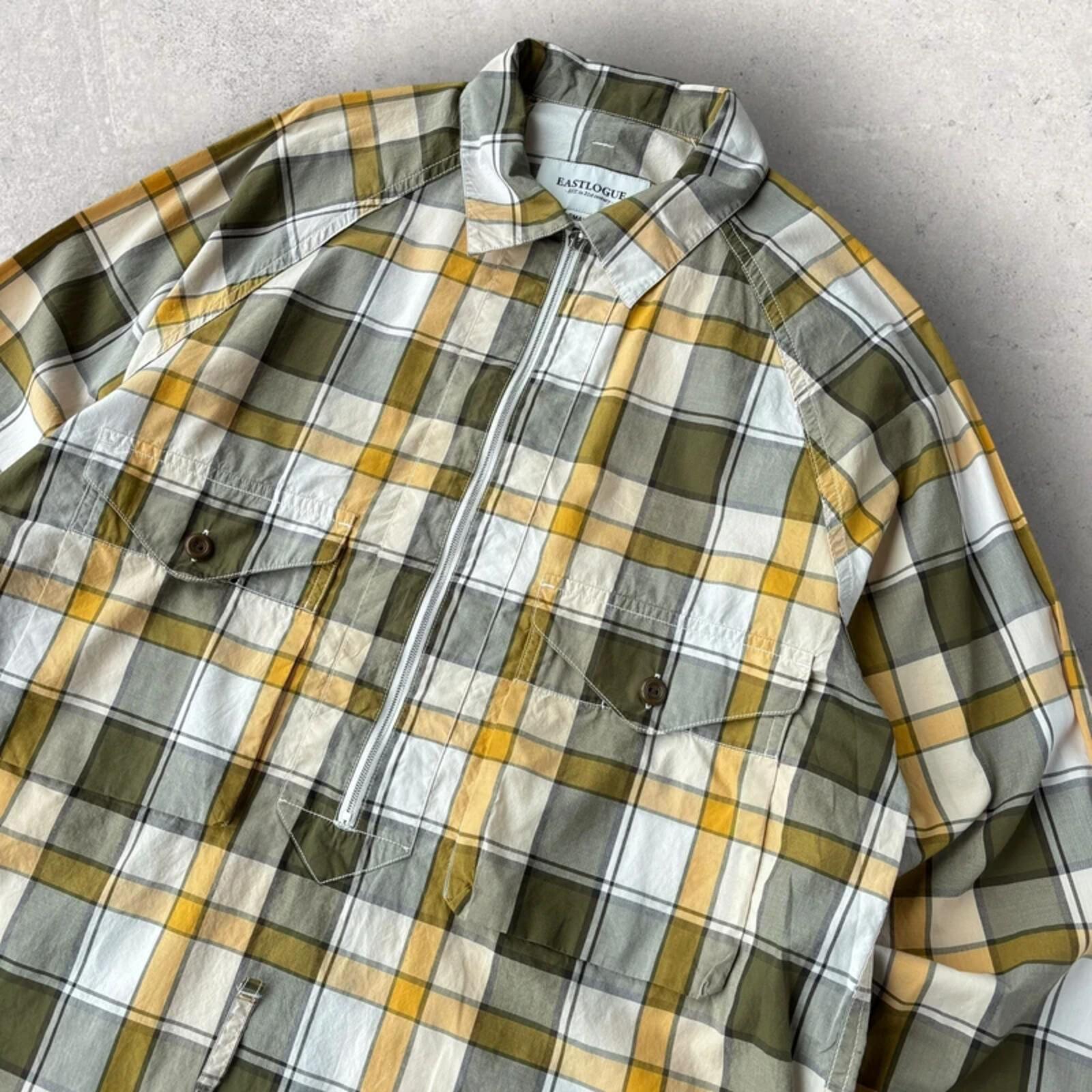 Eastlogue Check Utility Overshirt Green S