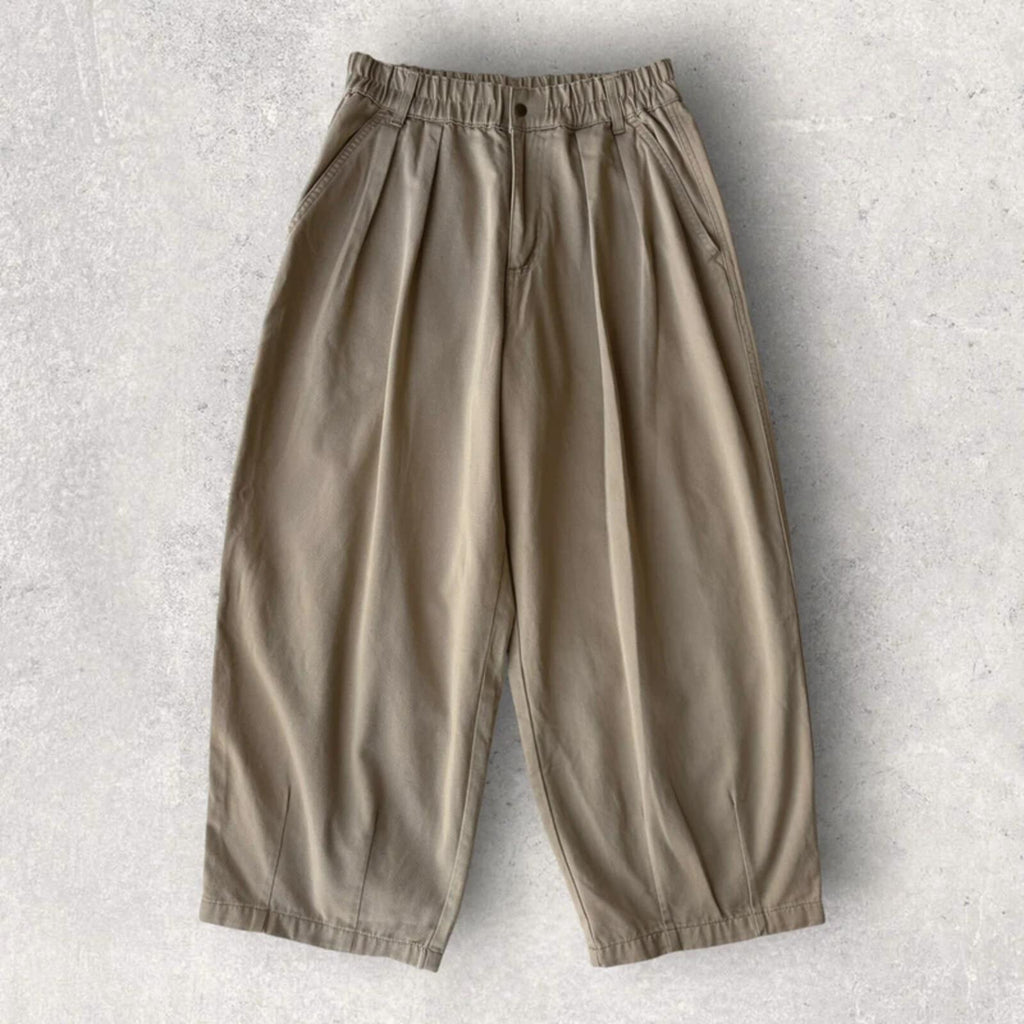 Uniform Bridge Wide Balloon Pant Beige M