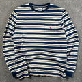 Gramicci Stripe Long Sleeve Tee Blue S
