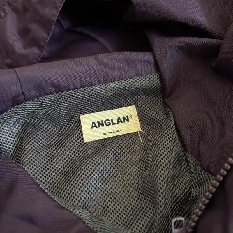 Anglan Tech Pullover Anorak Purple L