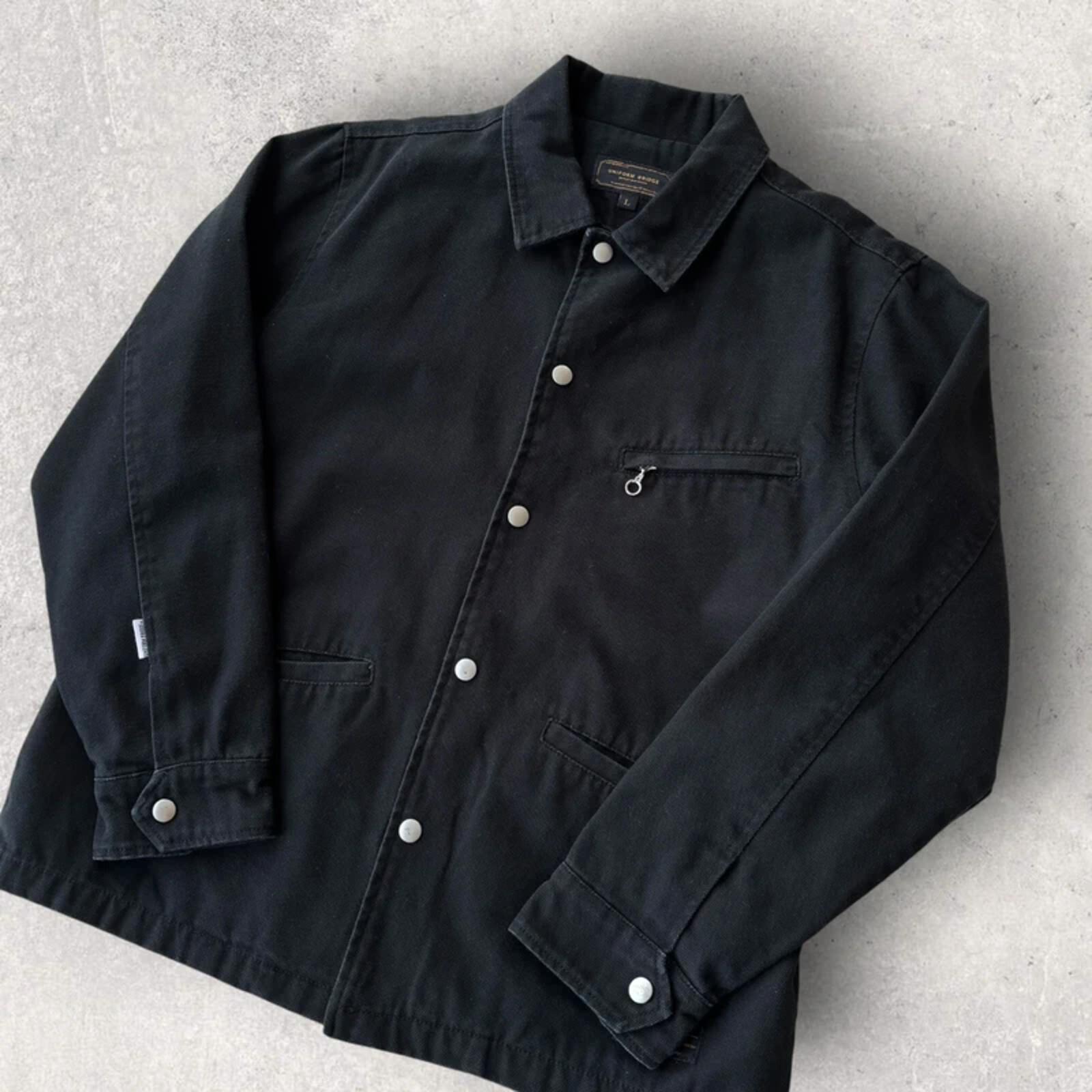 Uniform Bridge Canvas Detroit Jacket Black M