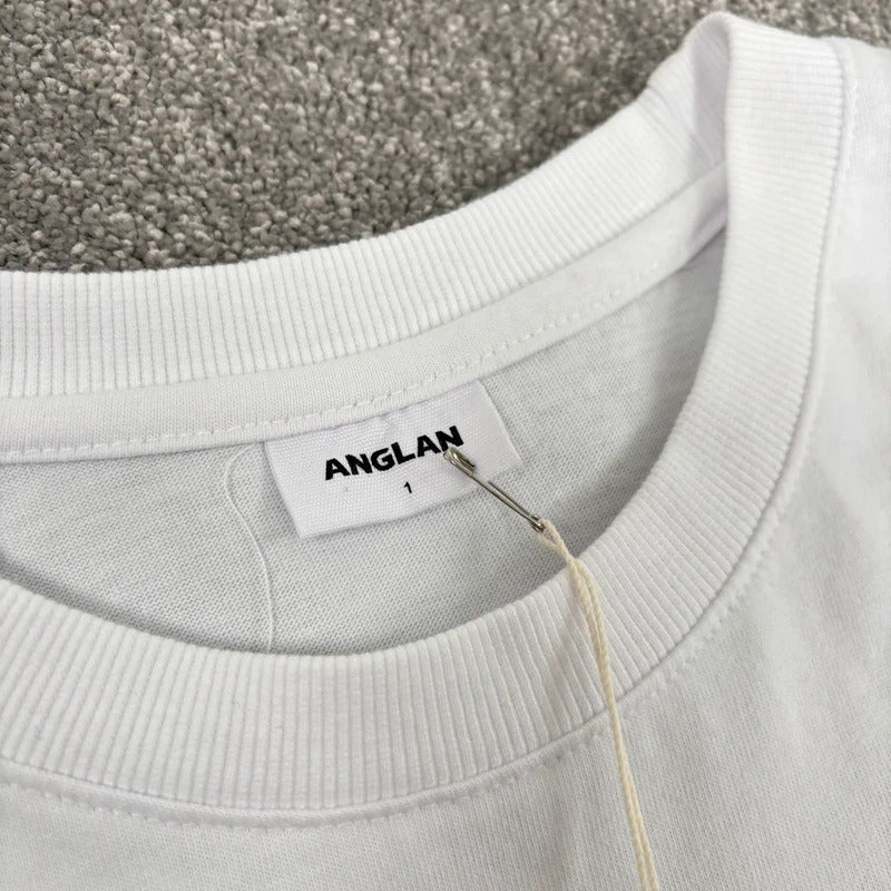 Anglan Vintage Blast Graphic T Shirt White L