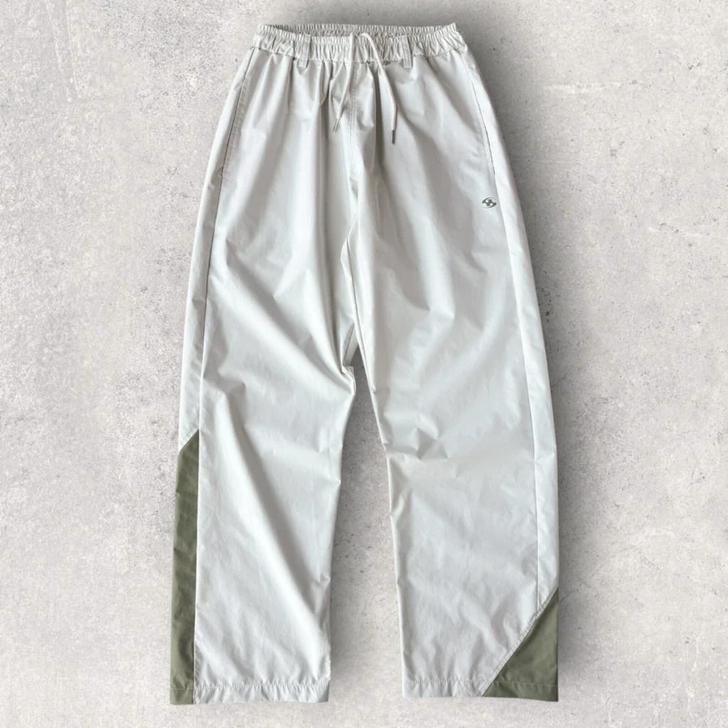 San San Gear Wind Shell Pant White Green M