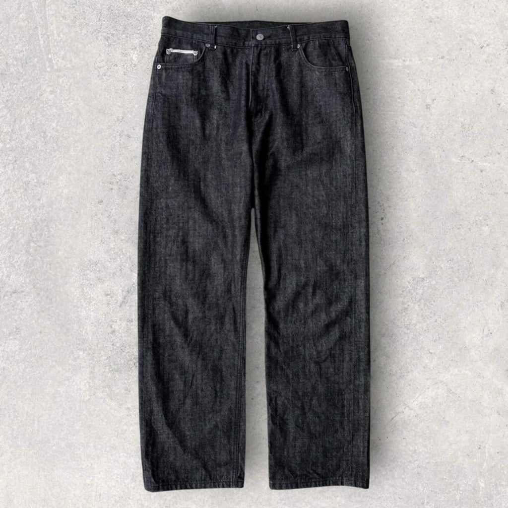 Uniform Bridge Straight Denim Jean Black W32
