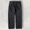 Uniform Bridge Straight Denim Jean Black W32
