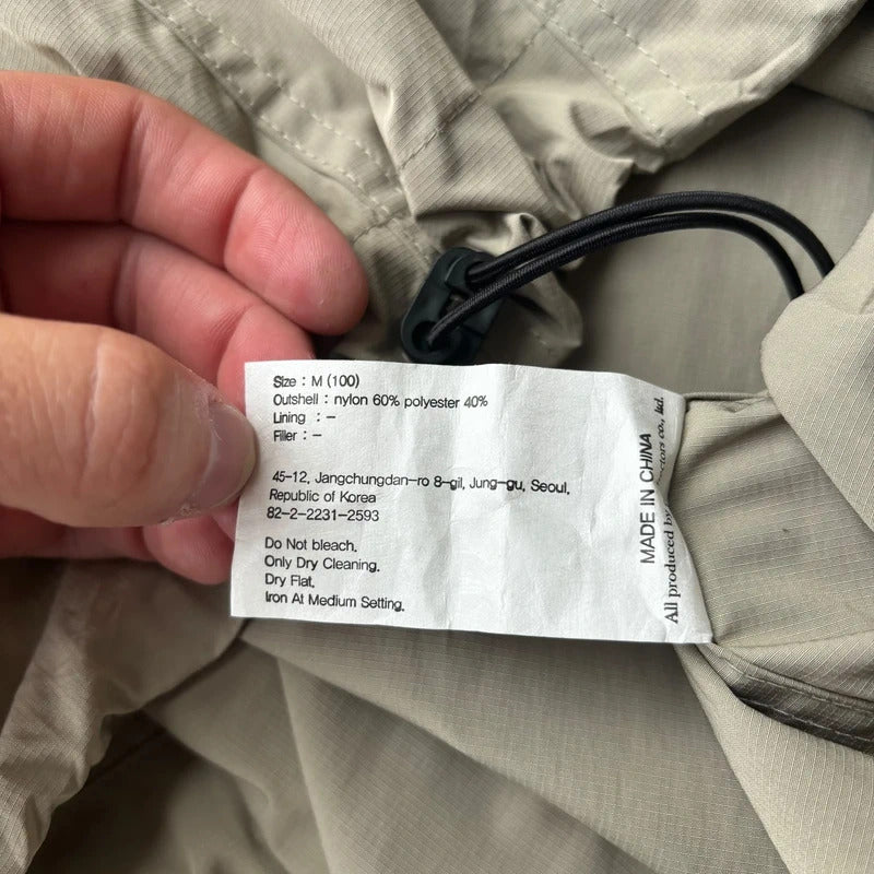Uniform Bridge Lite Technical Anorak Beige M