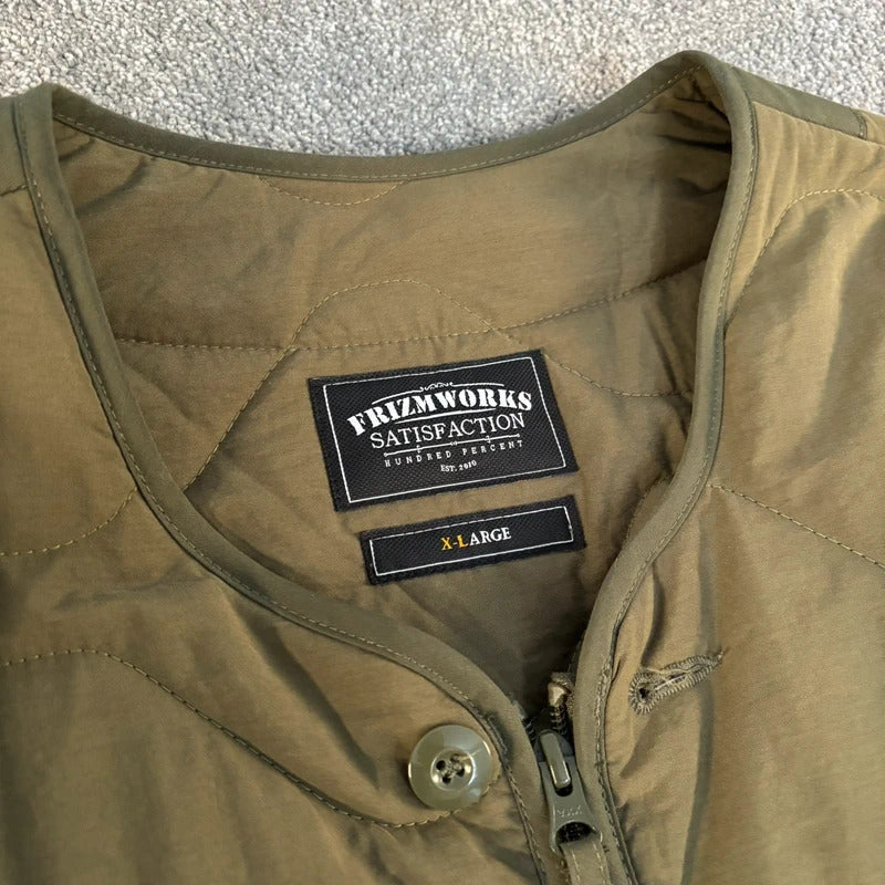 Frizmworks Field Liner Cardigan Olive XL