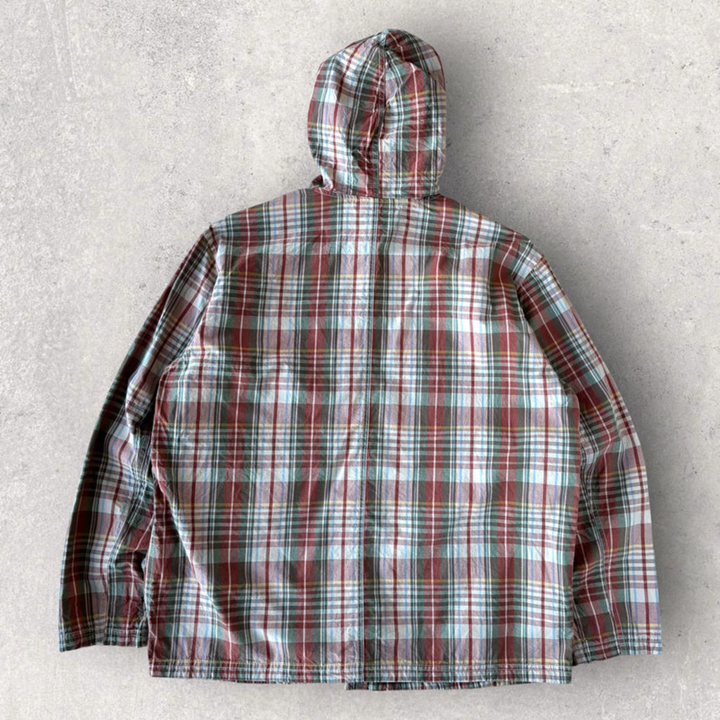 Hai Sporting Gear Vintage Issey Miyake Plaid Windbreaker M