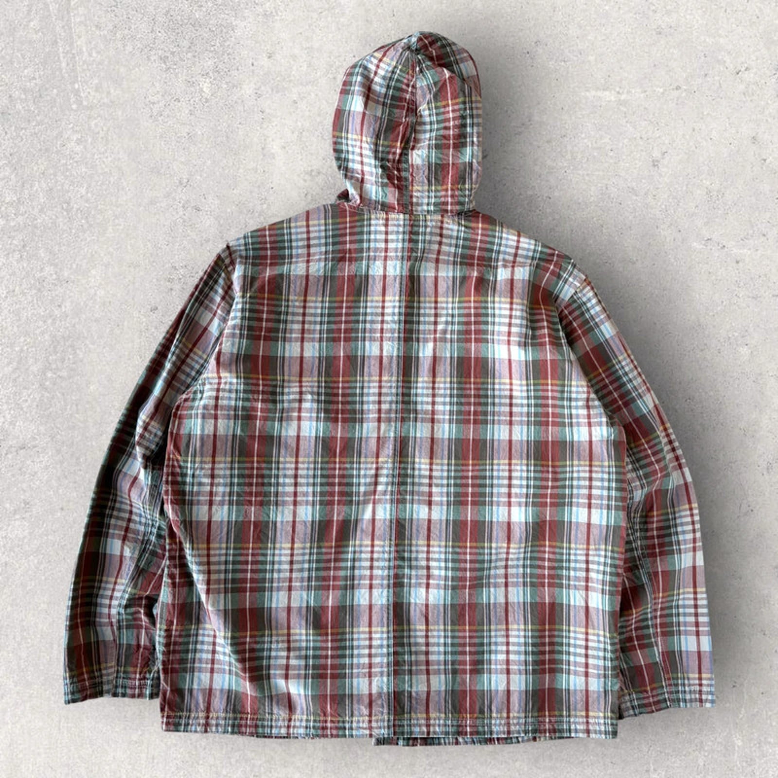 Hai Sporting Gear Vintage Issey Miyake Plaid Windbreaker M