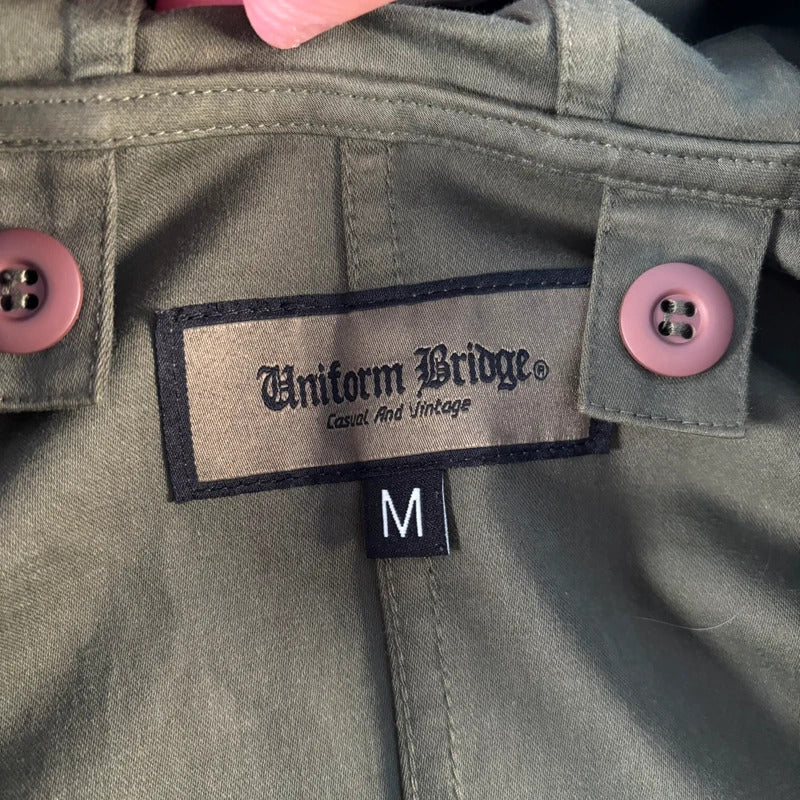 Uniform Bridge Cotton Field Windbreaker Olive M