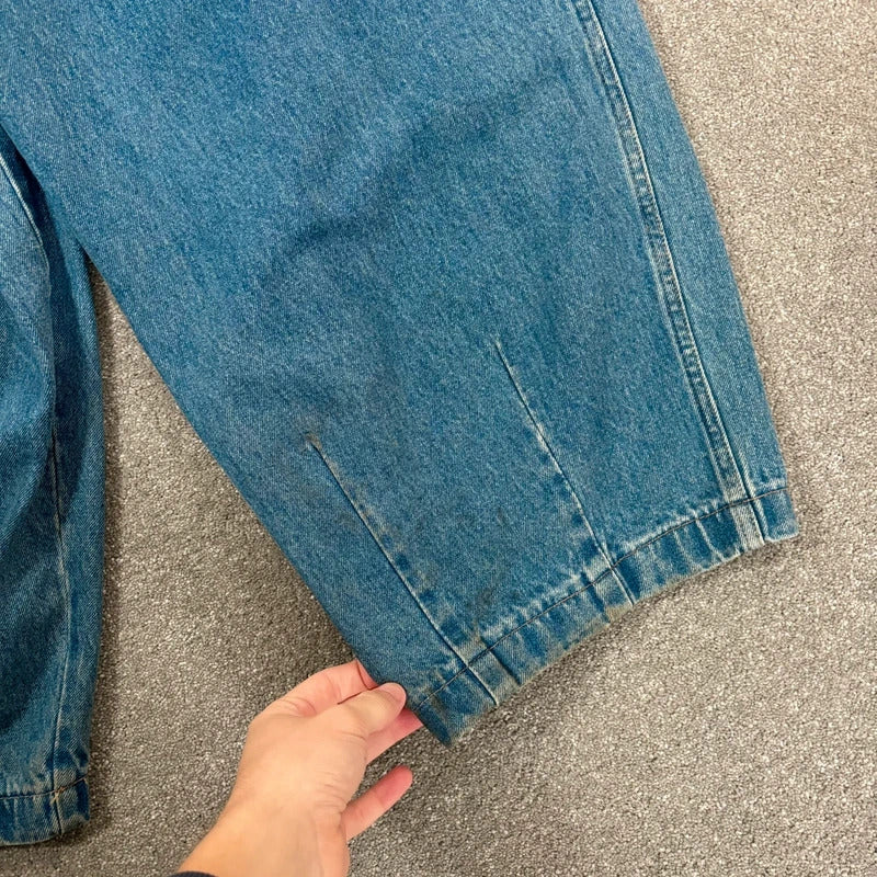 Anglan Ultra Baggy Balloon Denim Jean L