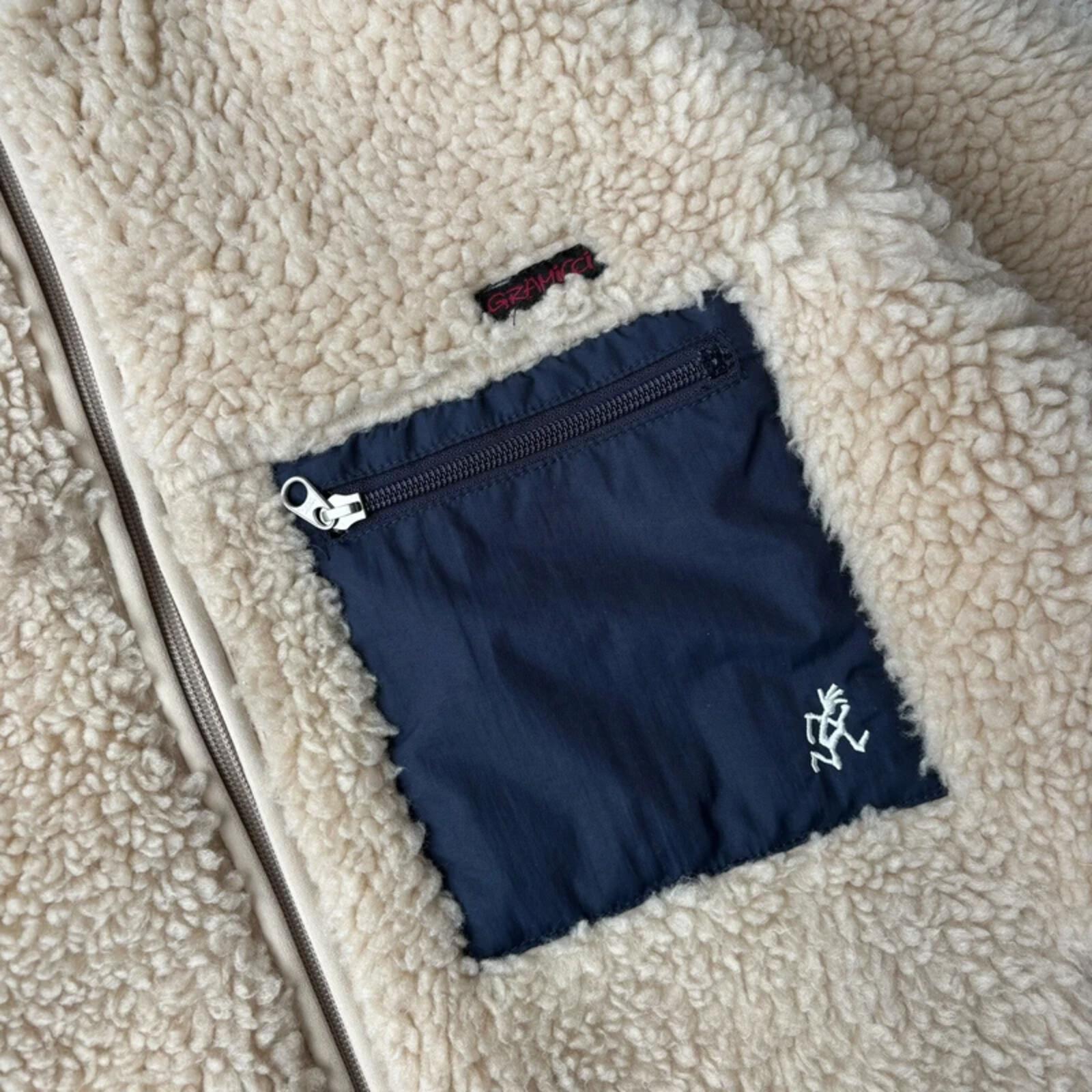 Gramicci Sherpa Fleece Jacket Cream L