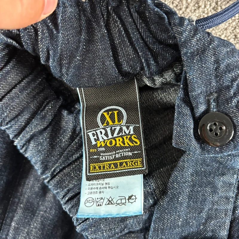 Frizmworks Linen Balloon Pant Indigo L