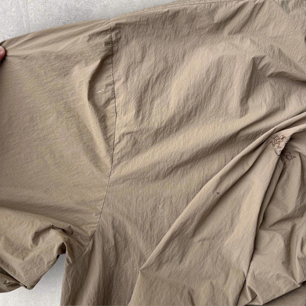 Gramicci Light Nylon Anorak Beige Size XL