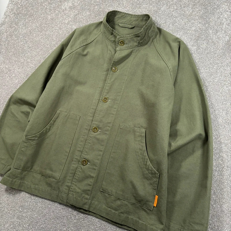 Service Works Twill Waiters Jacket Olive L
