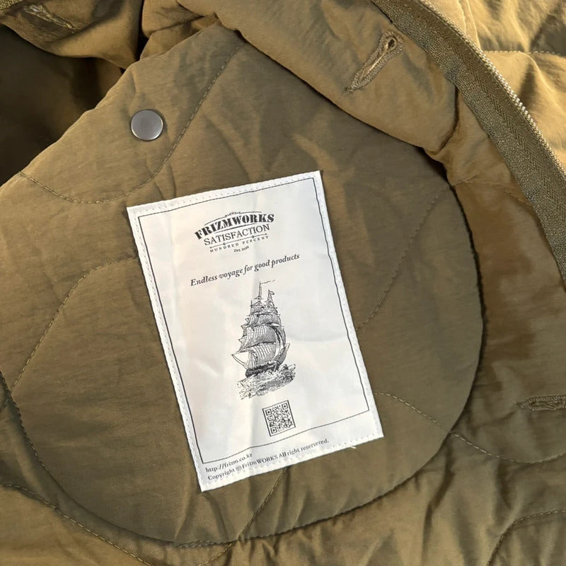 Frizmworks Field Liner Cardigan Olive XL