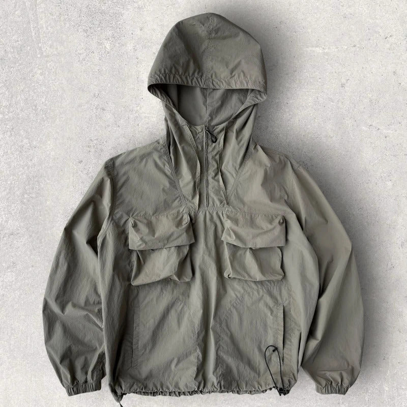 Uniform Bridge Military Pullover Smock Khaki M