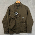 Uniform Bridge Nylon Utility Overshirt Olive L