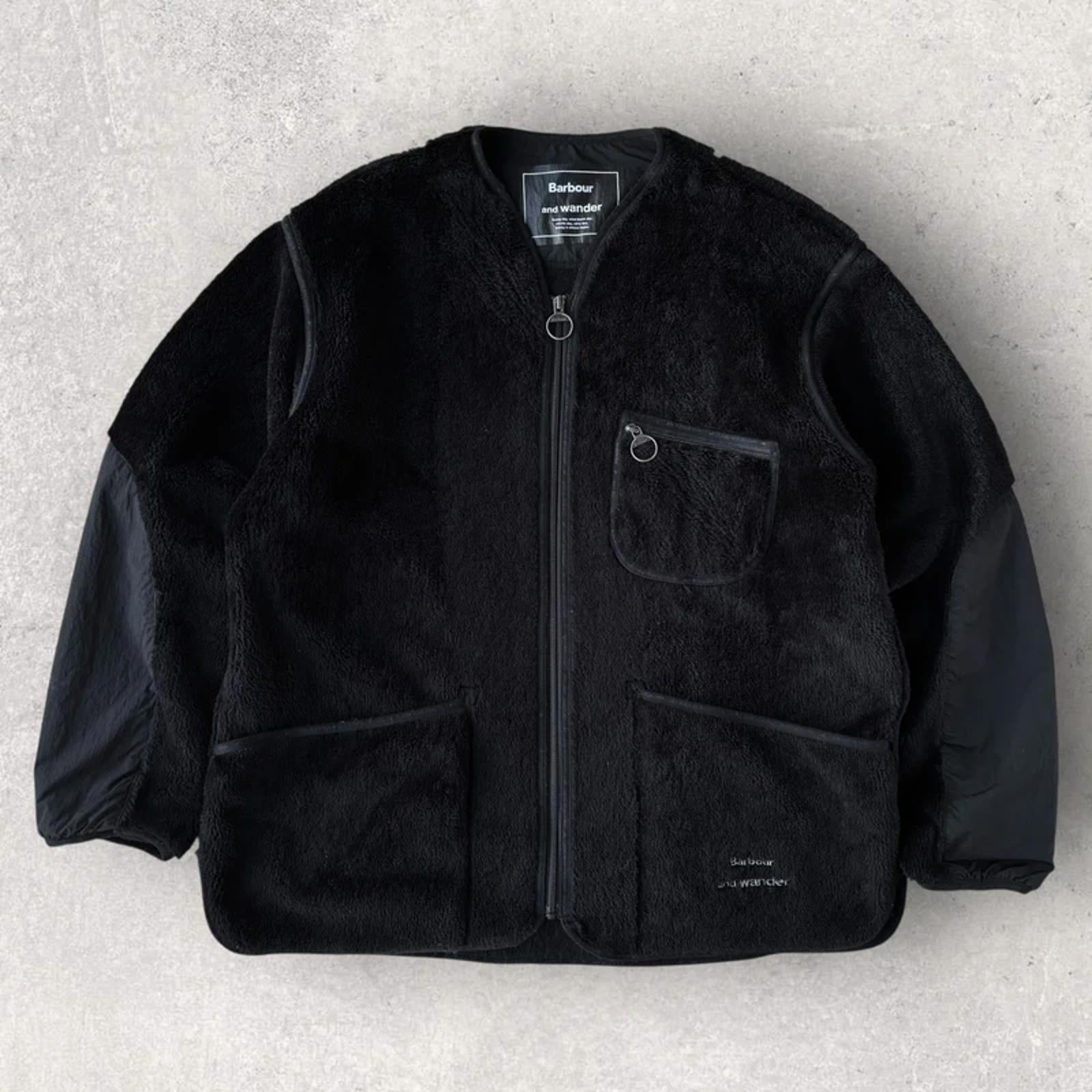 Barbour x And Wander Polartec Fleece L