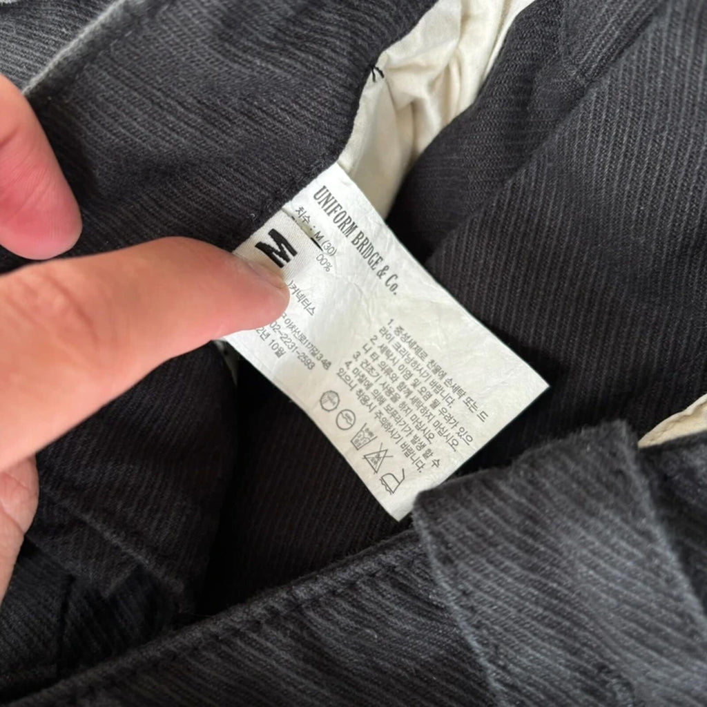 Uniform Bridge Twill Fatigue Pant Black M